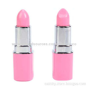 Promotional Lipstick USB Drive, Lipstick Design for Ladies, USB2.0 Interface, Compatible with USB1.1New